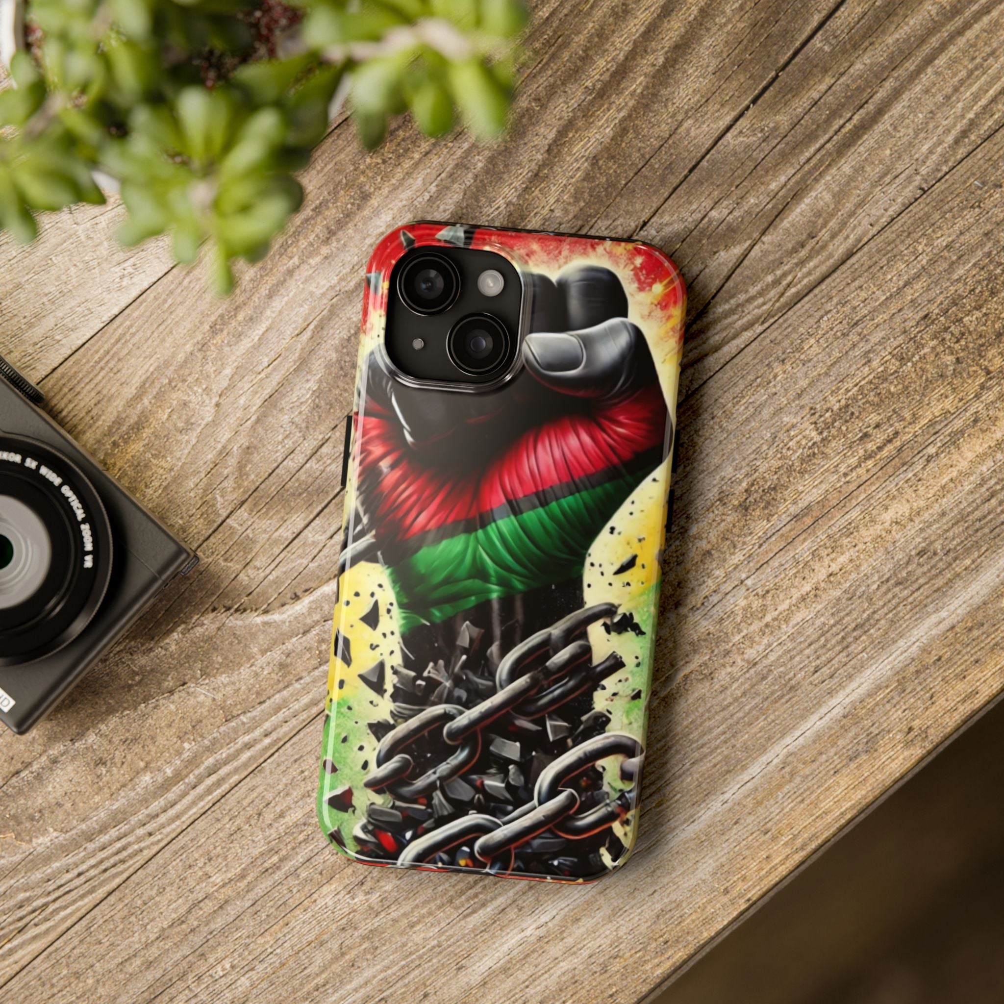 Raised Fist Black Empowerment Phone Case – Melanin Power Protection for iPhone & Samsung