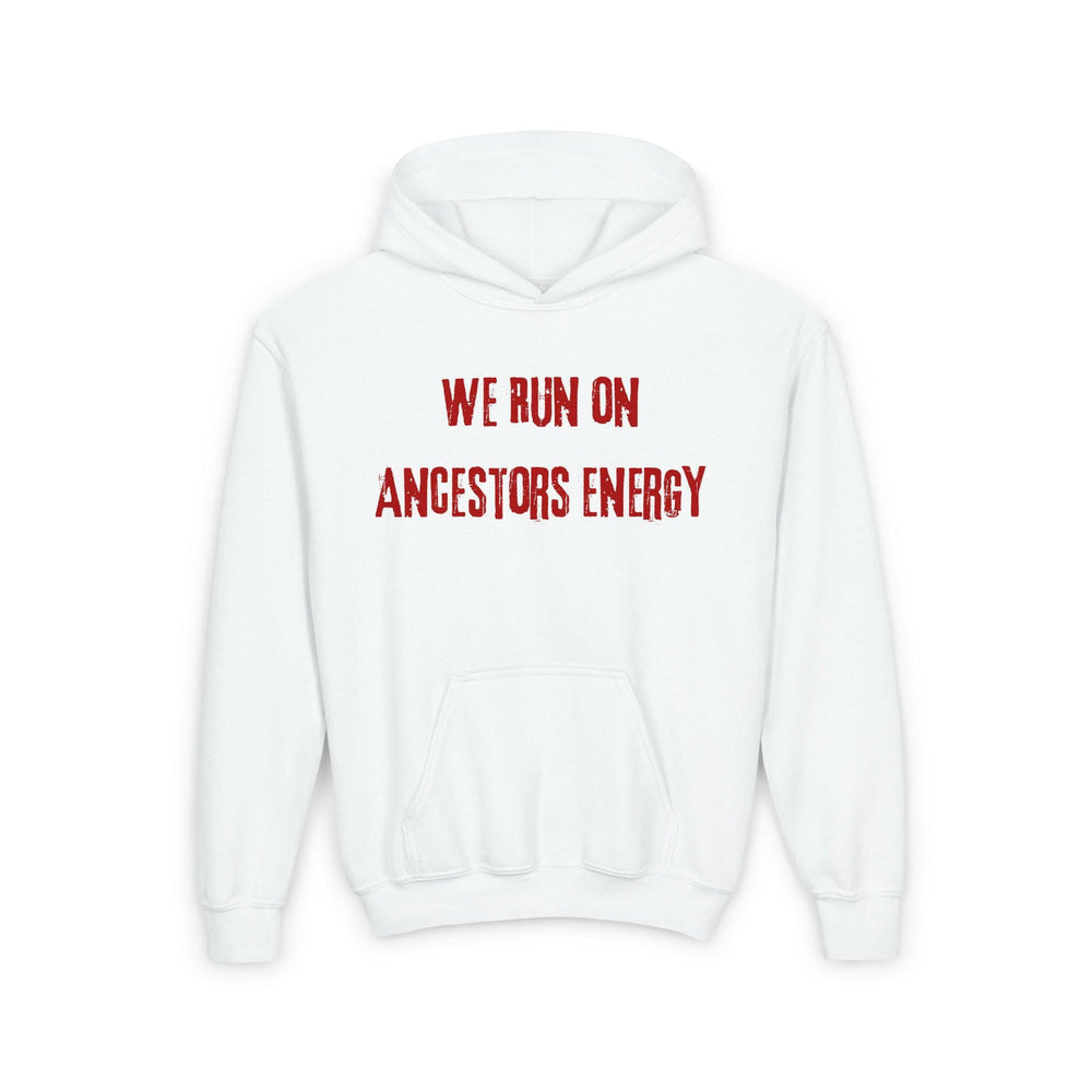 Ancestors Energy Youth Hoodie - Conveying Powerful Statement of Ancestral Strength