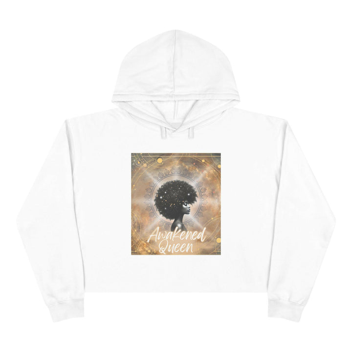 Awakened Queen Crop Hoodie - MKCM Modern Designs