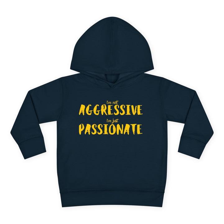 Passionate toddler hoodie breaking stereotypes in fashion for kids