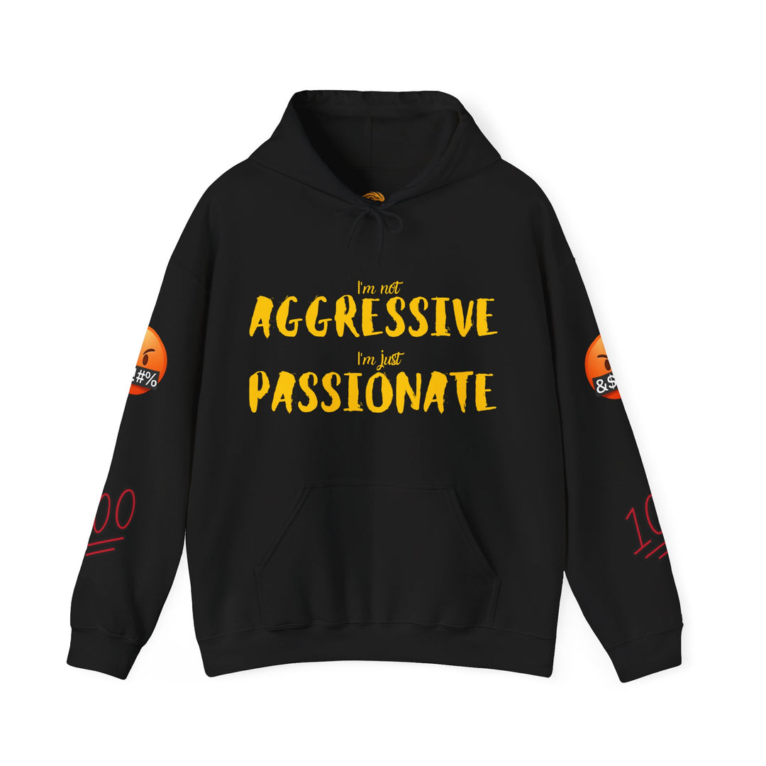 “Fashionable hoodie for cultural expression, avoiding stereotypes with non-aggressive yet passionate vibe” - 123 characters