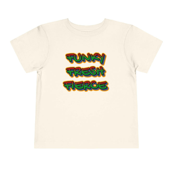 Funky toddler tee for a fresh look - Fierce style for your little one