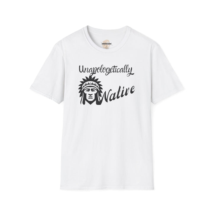 Unapologetically Native t-shirt showcasing indigenous pride and unity