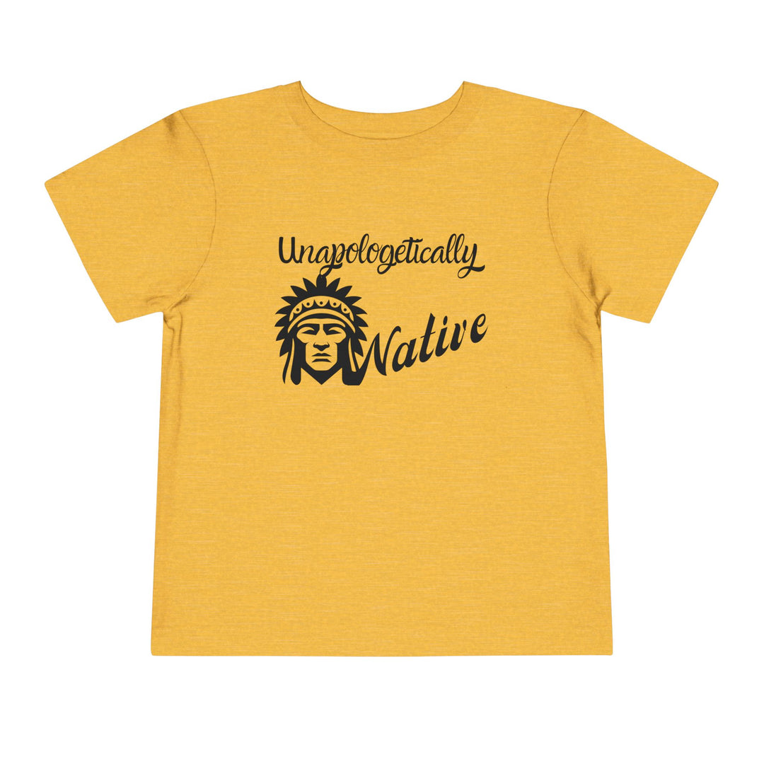 Unapologetically Native toddler tee - fashionable, culturally-inspired, comfortable