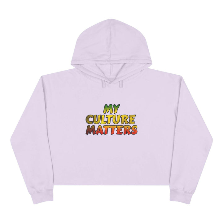 Rasta My Culture Matters Crop Hoodie - MKCM Modern Designs