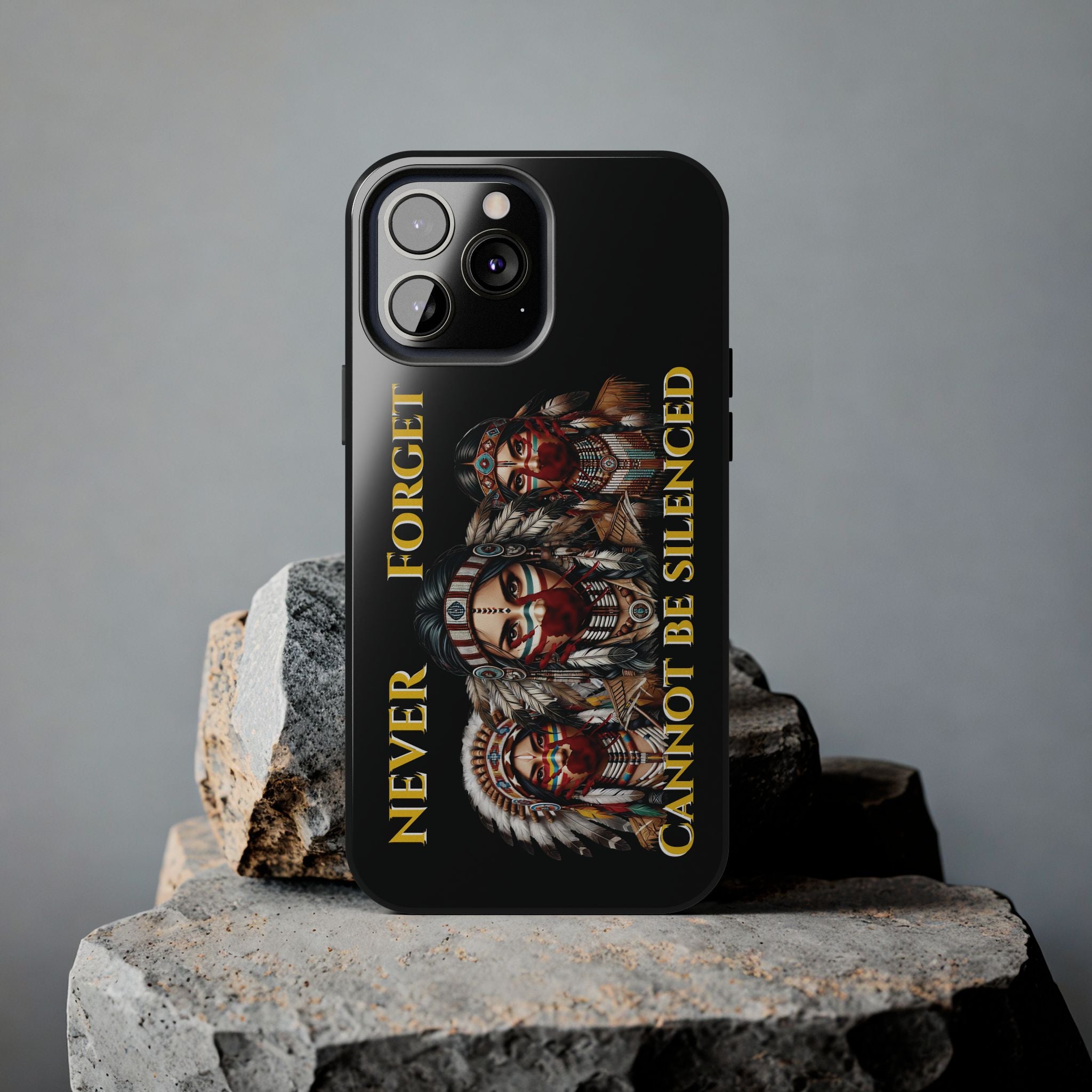 MMIW Awareness Tough Phone Case – Honor Missing Indigenous Women | iPhone & Samsung