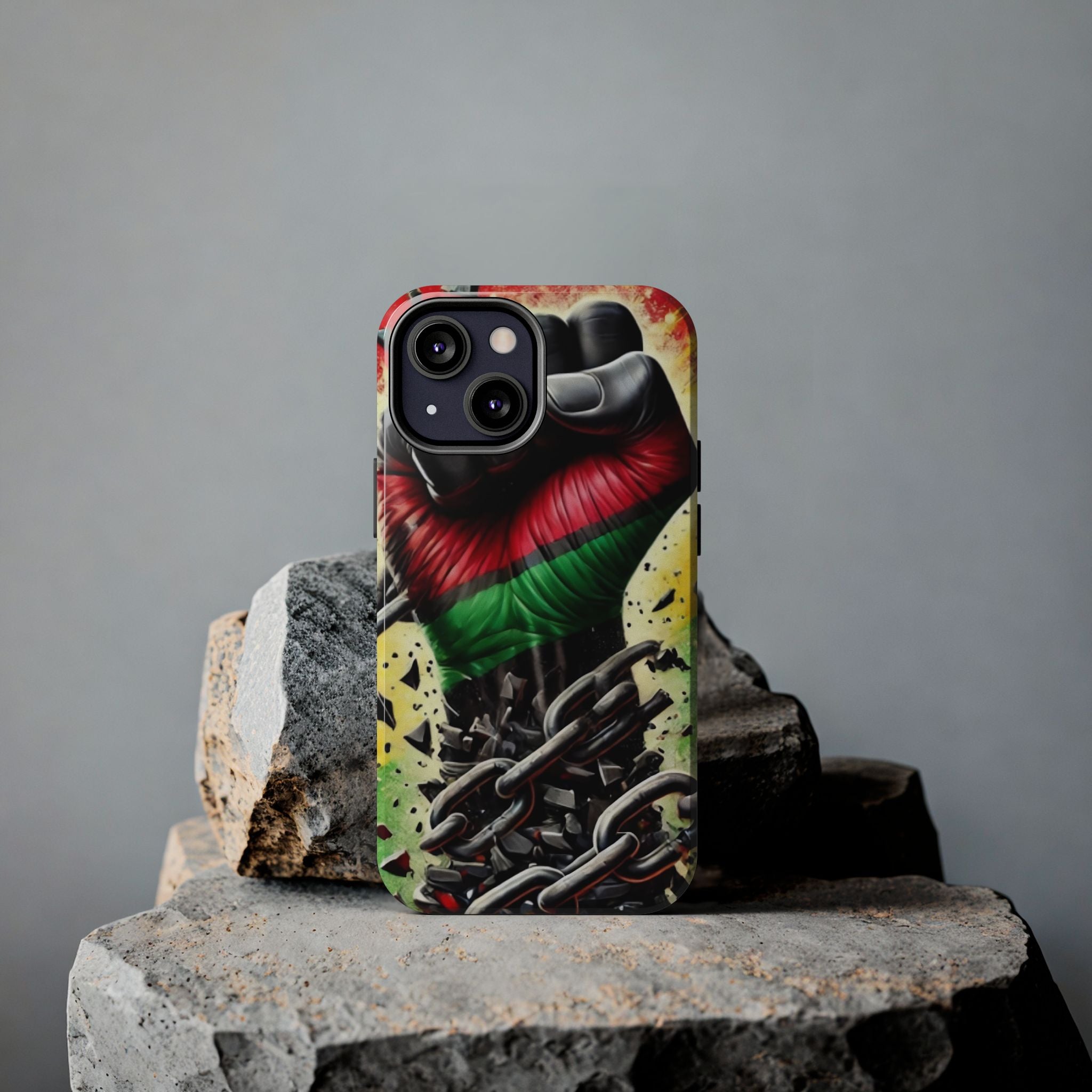Raised Fist Black Empowerment Phone Case – Melanin Power Protection for iPhone & Samsung