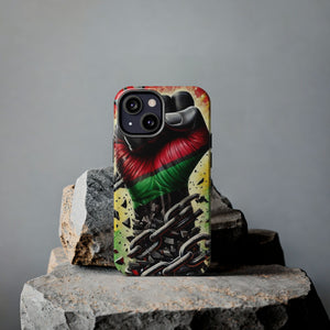 Raised Fist Black Empowerment Phone Case – Melanin Power Protection for iPhone & Samsung