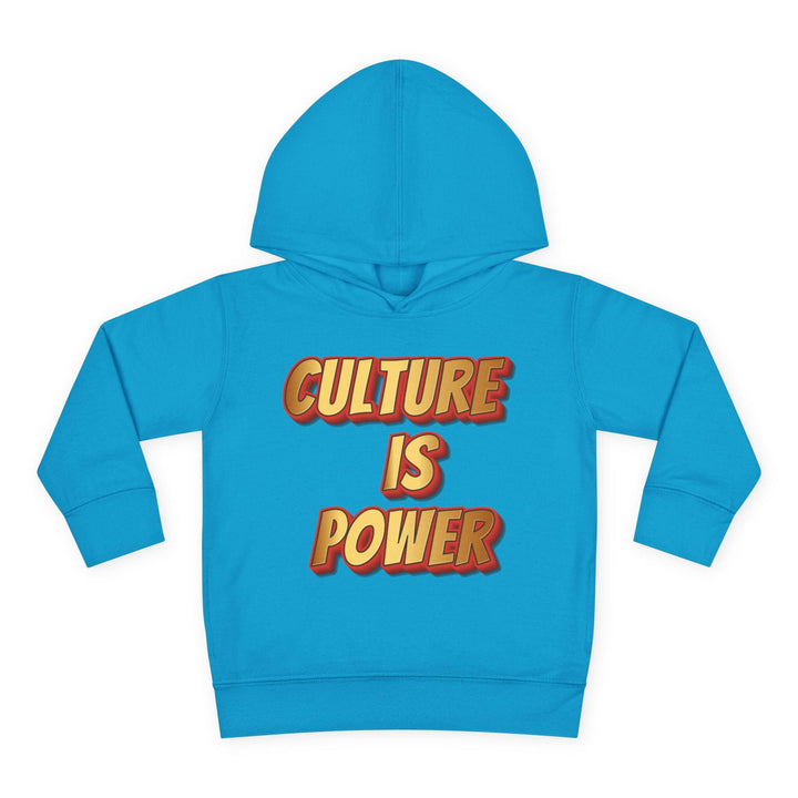 Empower your toddler with a cultural-themed hoodie featuring symbols of strength and heritage