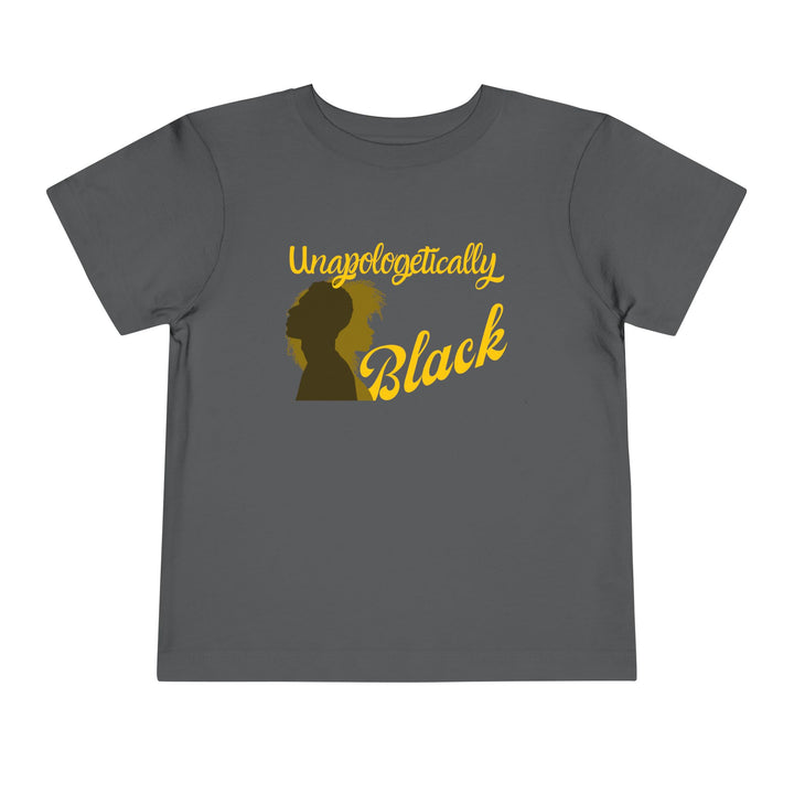 Empower your toddler with our unapologetically black pride tee for unity and strength.