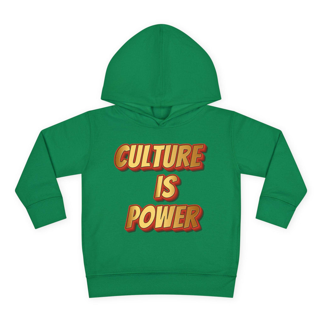 Empower your toddler with a cultural-themed hoodie featuring symbols of strength and heritage