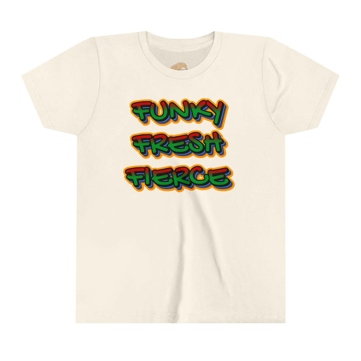 Youth Tee - Funky Fresh Fierce Graphic Statement Shirt - MKCM Modern Designs