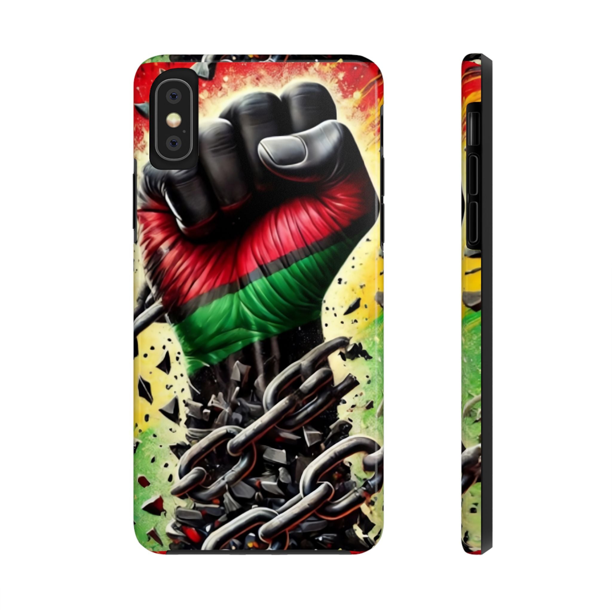 Raised Fist Black Empowerment Phone Case – Melanin Power Protection for iPhone & Samsung