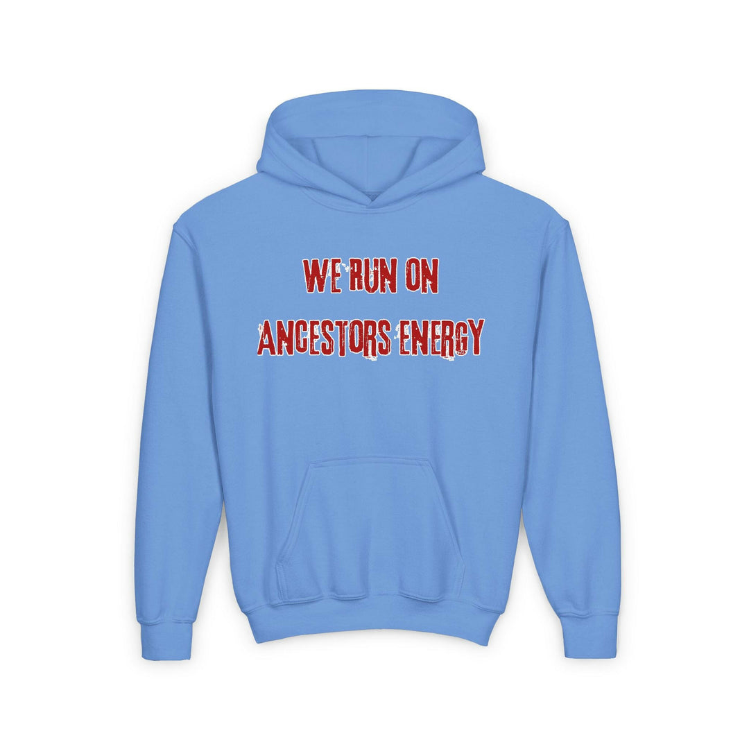 Ancestors Energy Youth Hoodie - Conveying Powerful Statement of Ancestral Strength