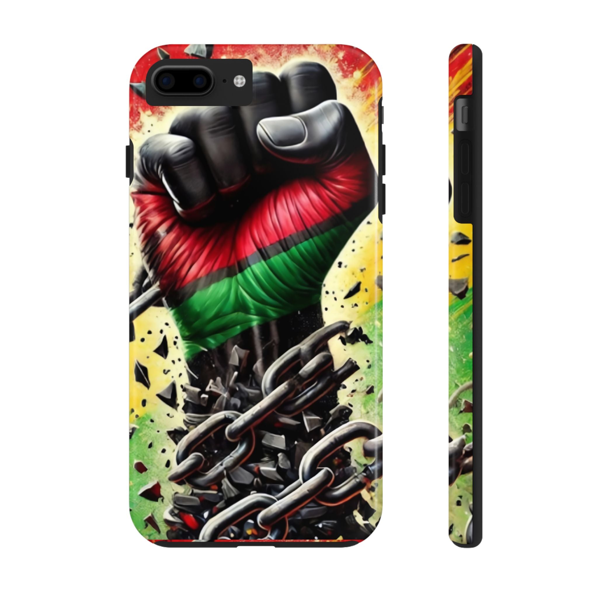 Raised Fist Black Empowerment Phone Case – Melanin Power Protection for iPhone & Samsung