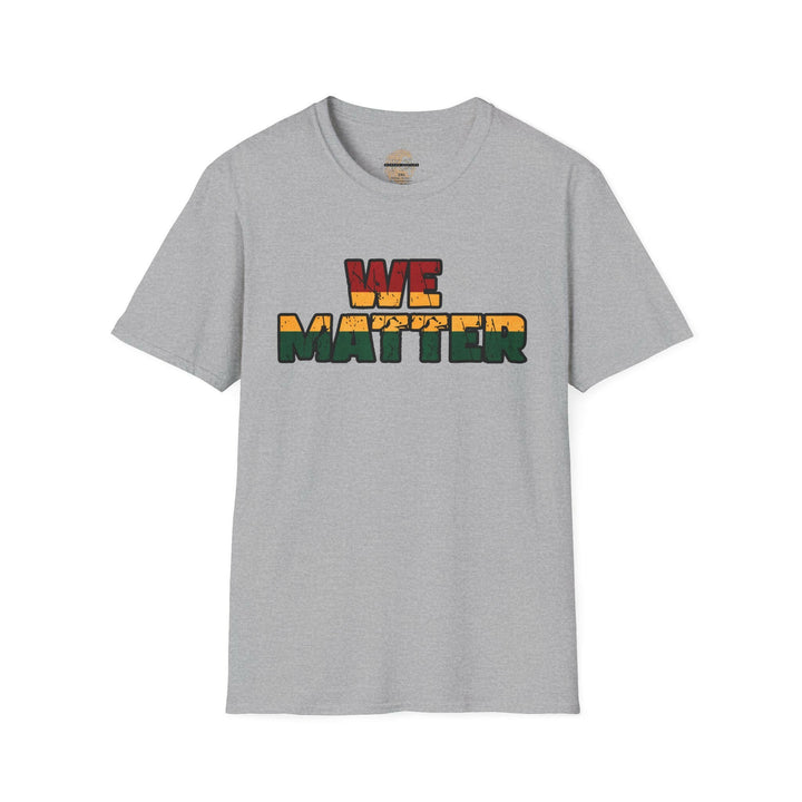 'We Matter' T-Shirt.