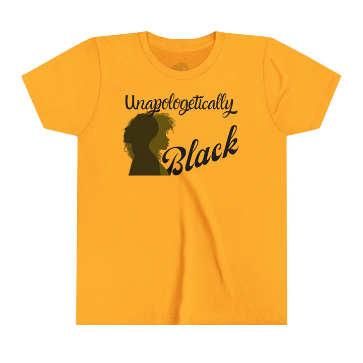 'Unapologetically Black ’ Youth Tee