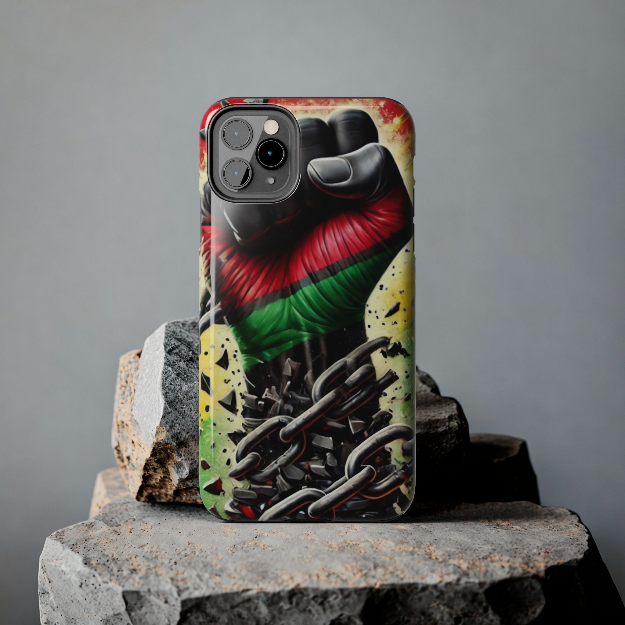 Raised Fist Black Empowerment Phone Case – Melanin Power Protection for iPhone & Samsung
