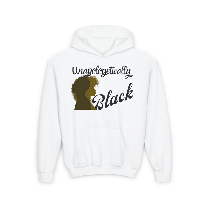 Unapologetically Black pride and culture empowerment for youth hoodie identity