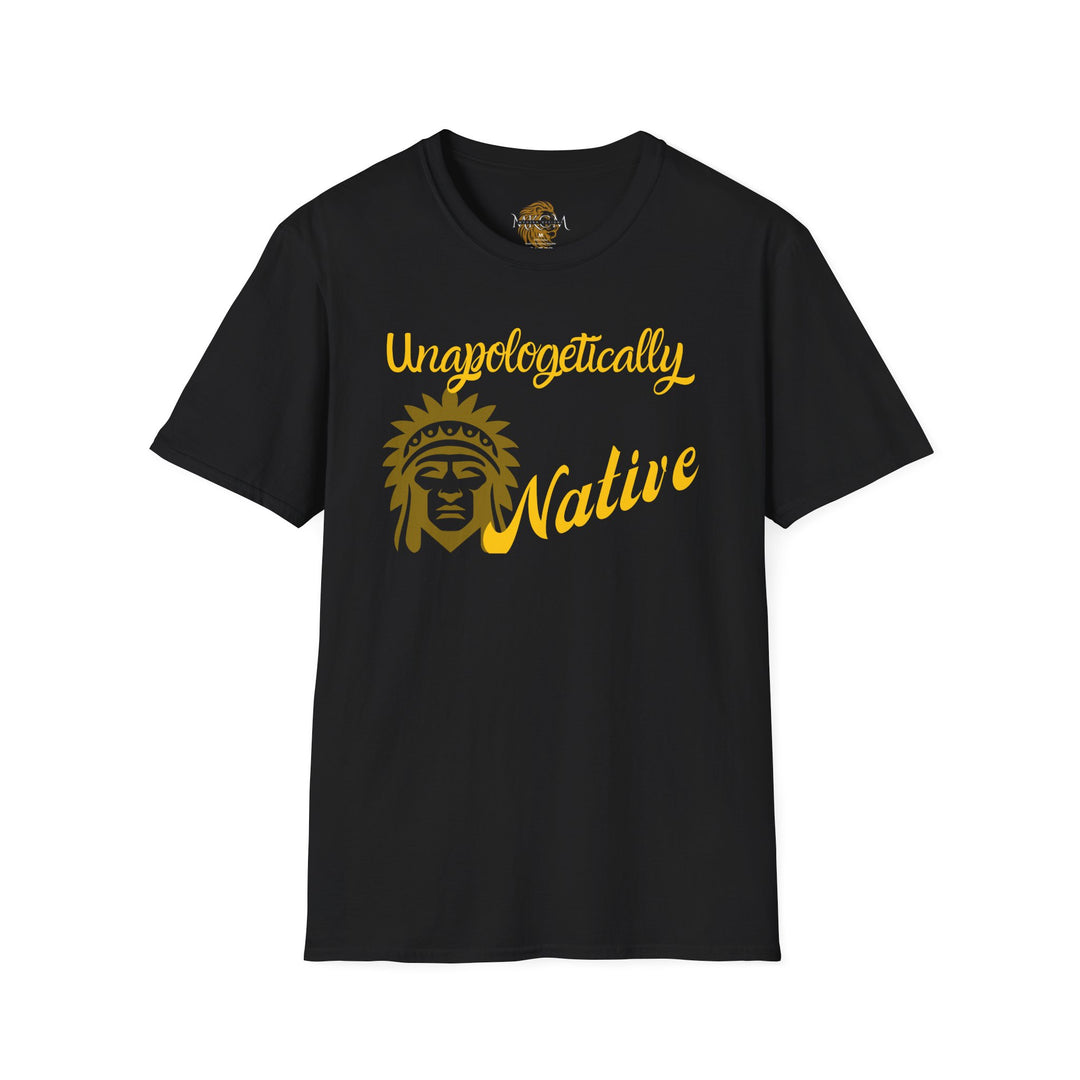 Unapologetically Native t-shirt showcasing indigenous pride and unity