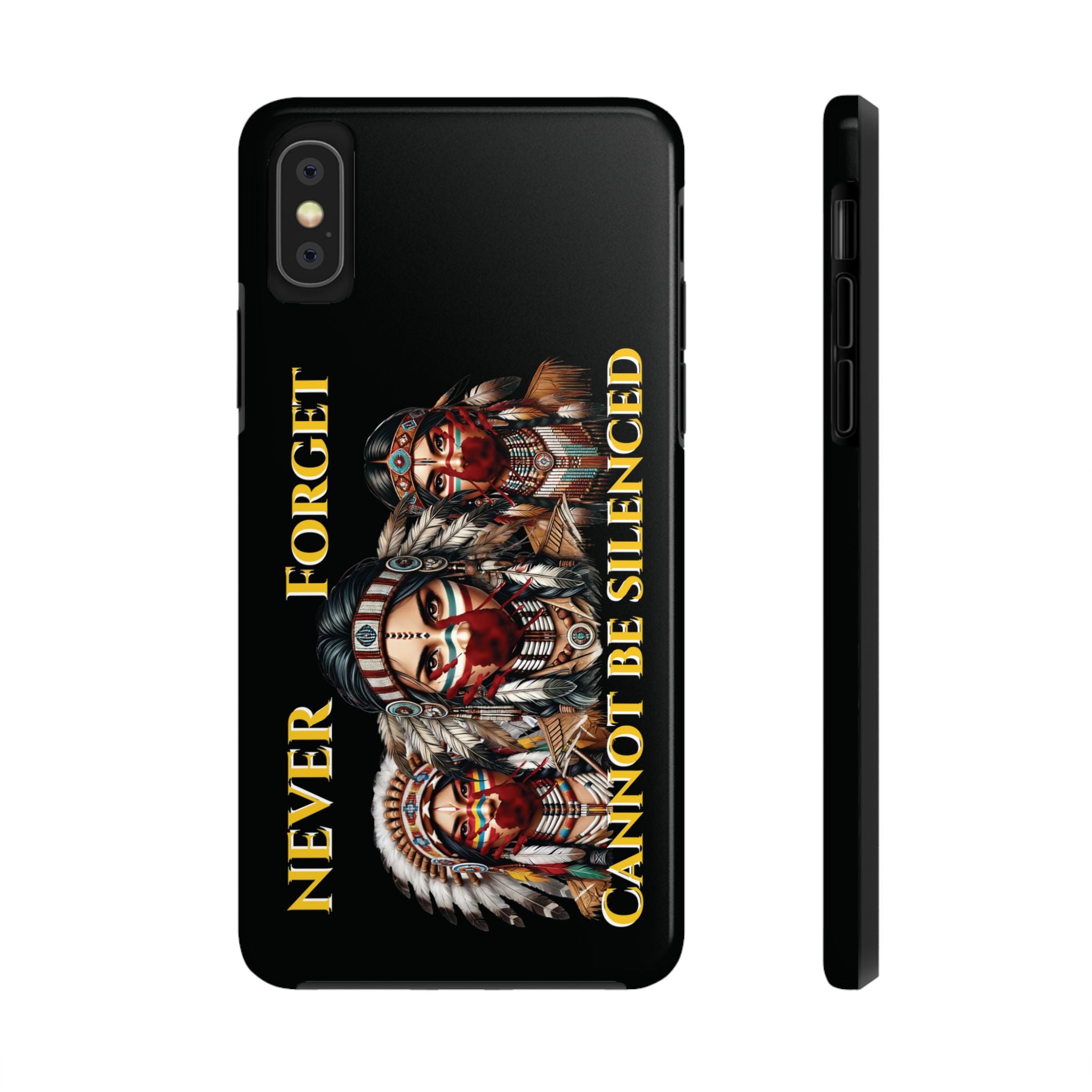MMIW Awareness Tough Phone Case – Honor Missing Indigenous Women | iPhone & Samsung