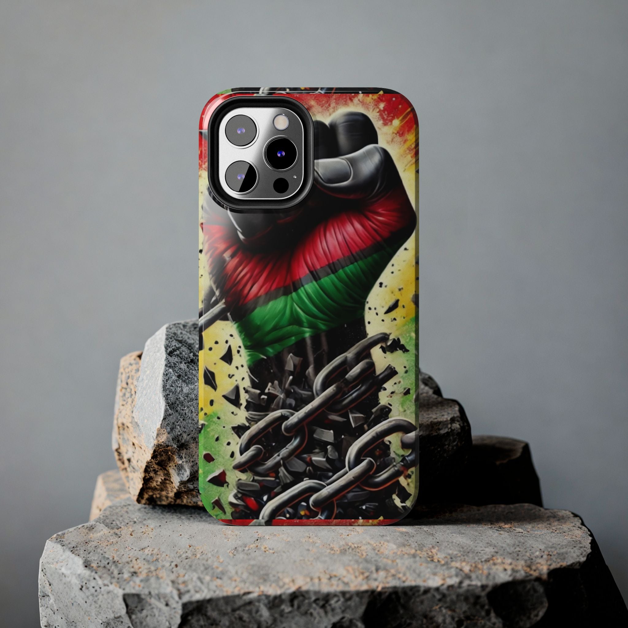 Raised Fist Black Empowerment Phone Case – Melanin Power Protection for iPhone & Samsung
