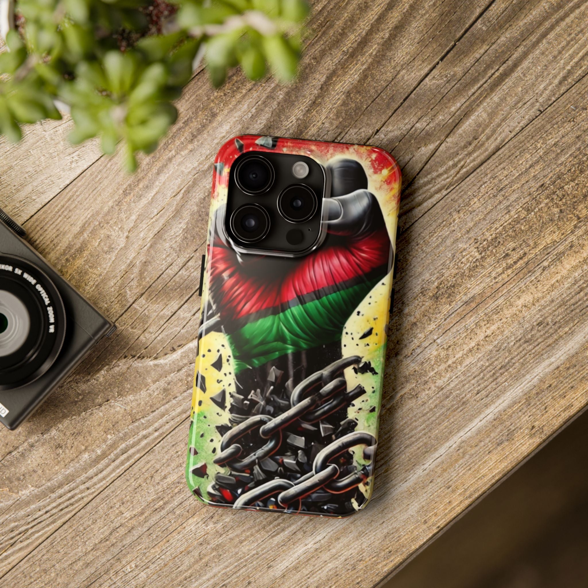Raised Fist Black Empowerment Phone Case – Melanin Power Protection for iPhone & Samsung