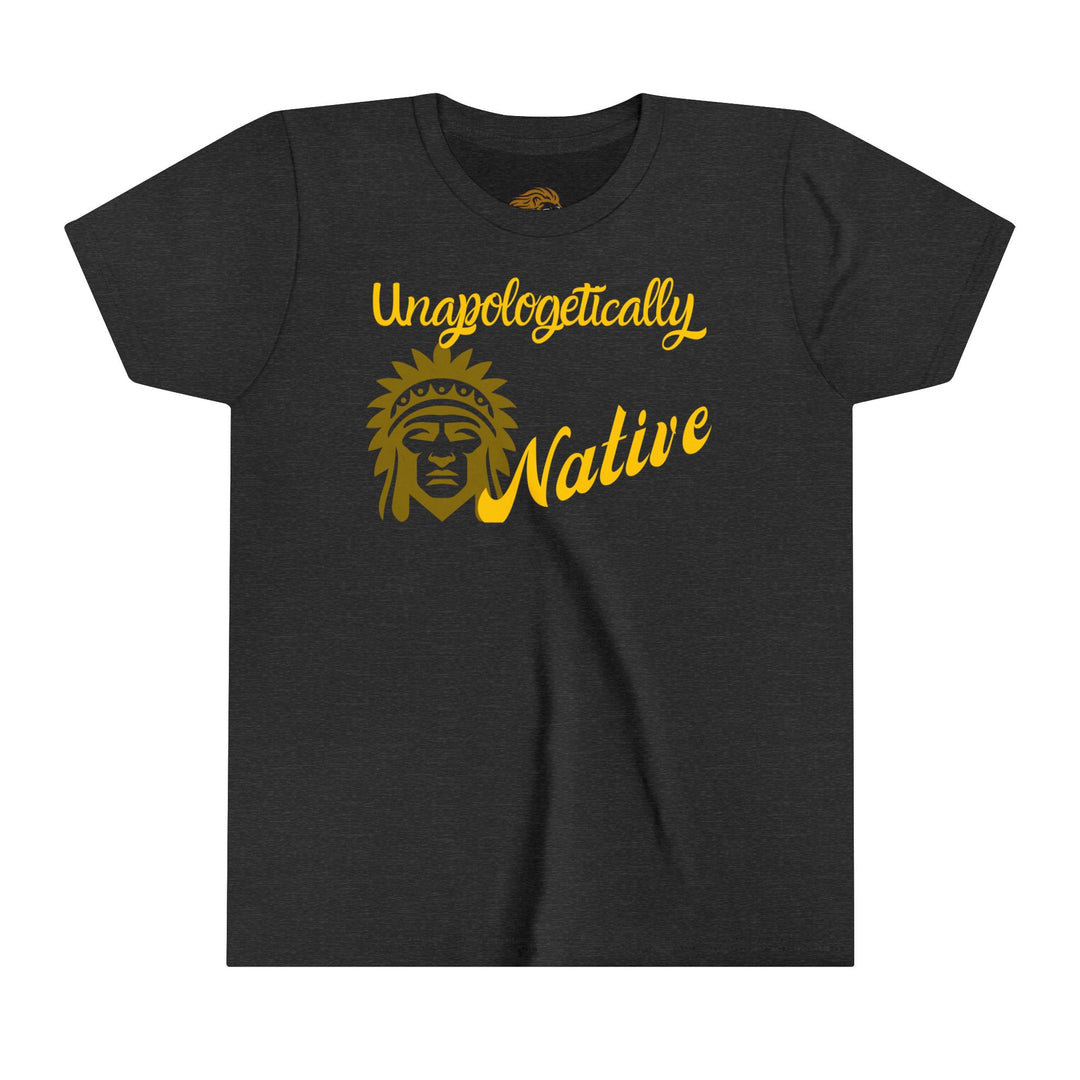 Unapologetically Native Indigenous Youth Tee - showcasing unity, pride and empowerment