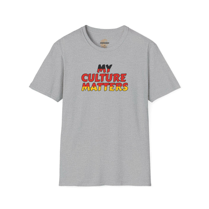 Native American "My Culture Matters" T-Shirt.