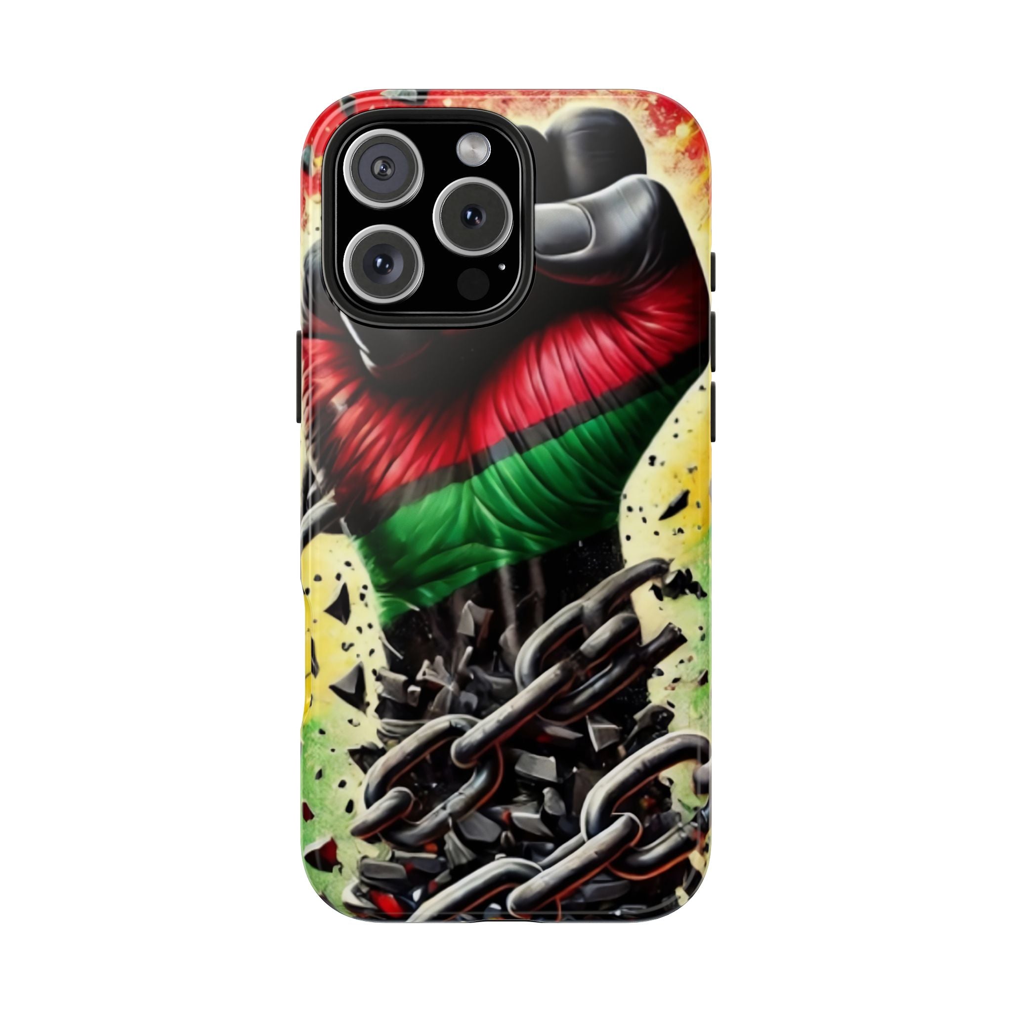 Raised Fist Black Empowerment Phone Case – Melanin Power Protection for iPhone & Samsung