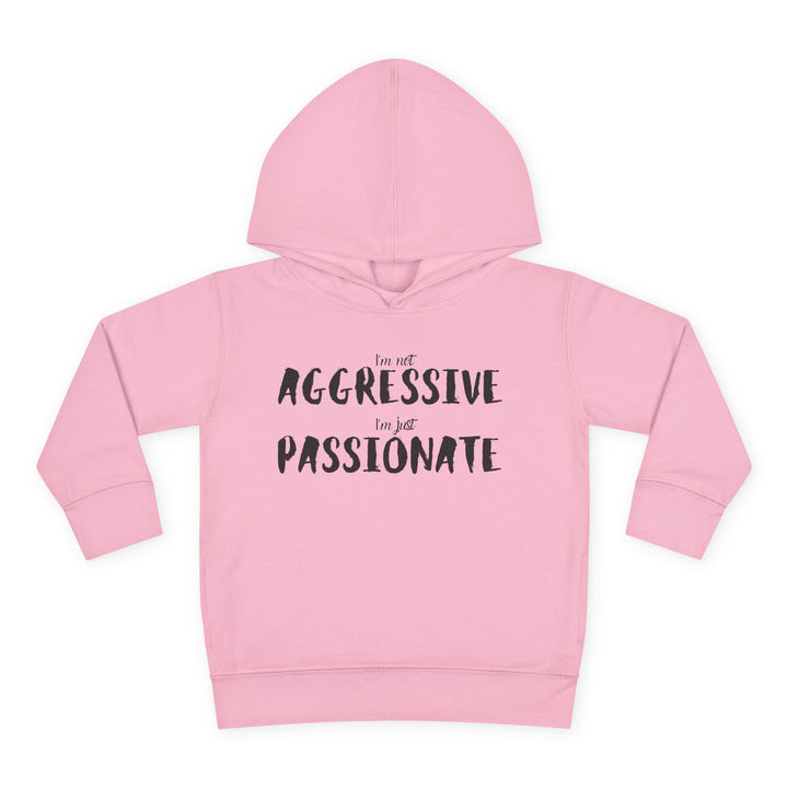 Passionate toddler hoodie breaking stereotypes in fashion for kids