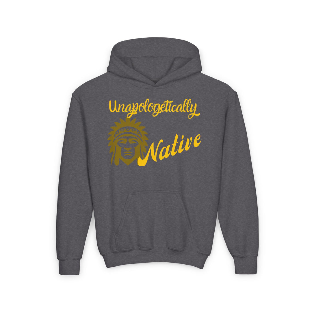 Unapologetically Native Indigenous Pride Youth Hoodie - Trendy, Authentic, Cultural Apparel