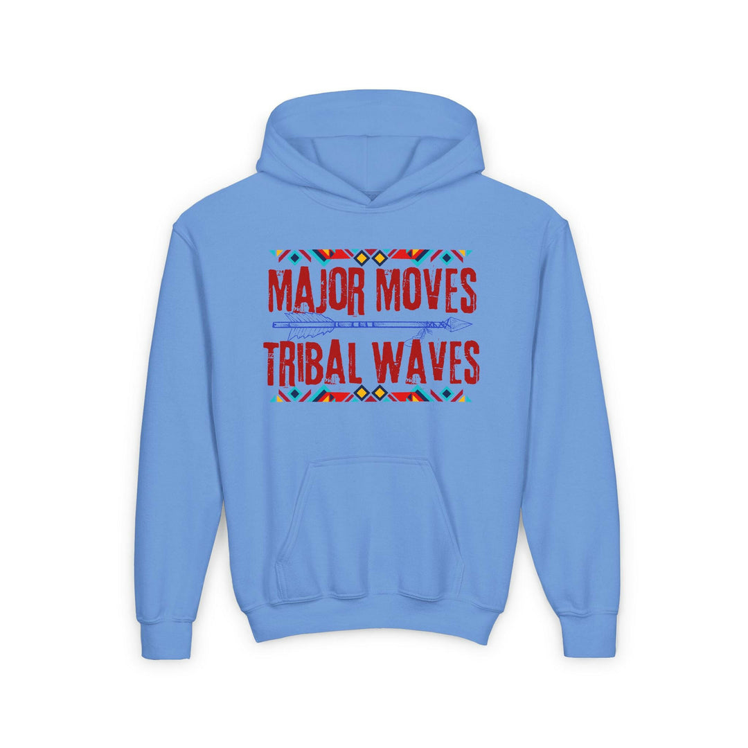 Elevate your style with major moves in this youth hoodie - a cultural heritage piece to make a statement!