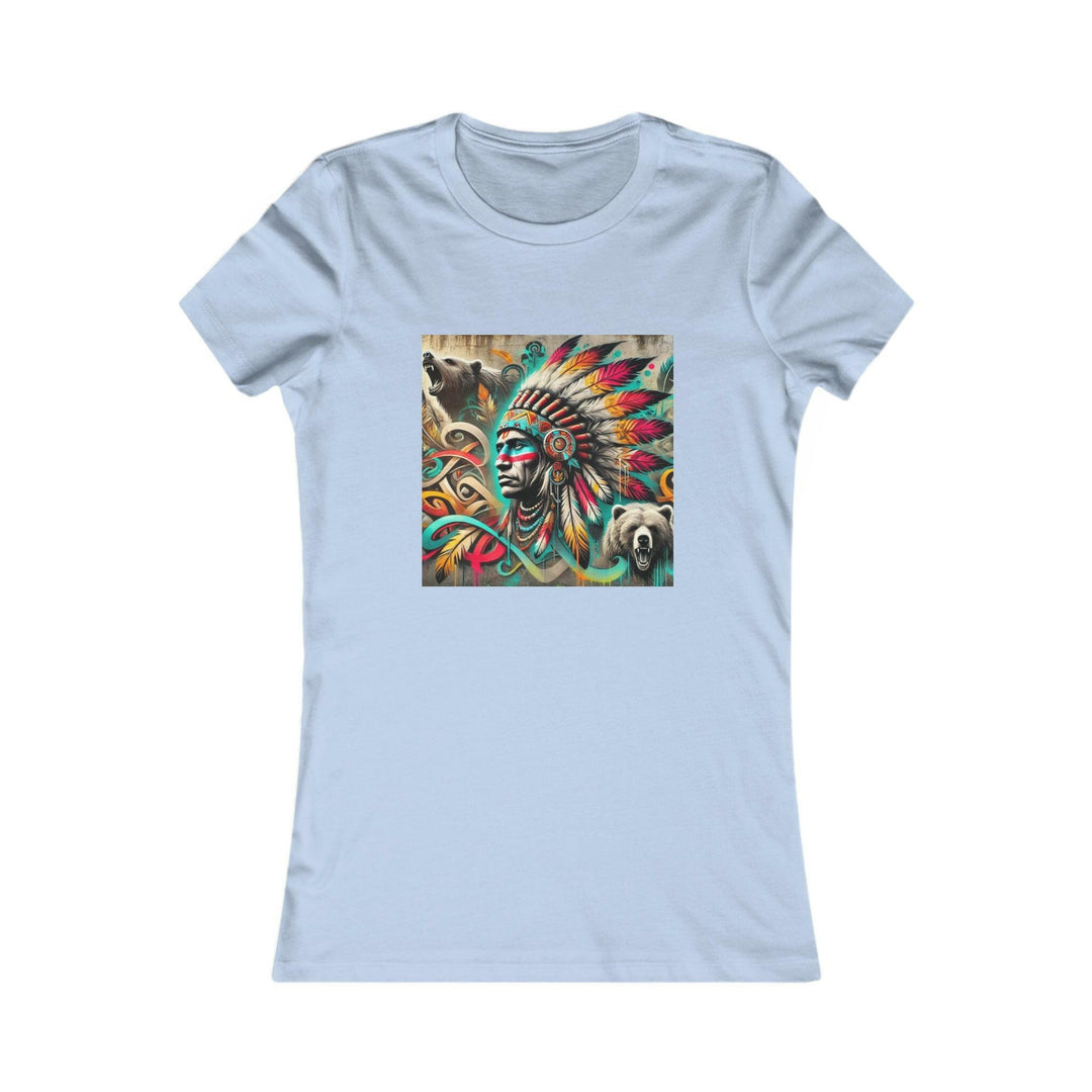 Tribal guardian design on indigenous women's tee for unique style and cultural flair (Keywords: Tribal guardian, indigenous, women's tee)