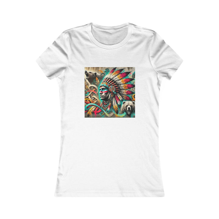 Tribal guardian design on indigenous women's tee for unique style and cultural flair (Keywords: Tribal guardian, indigenous, women's tee)