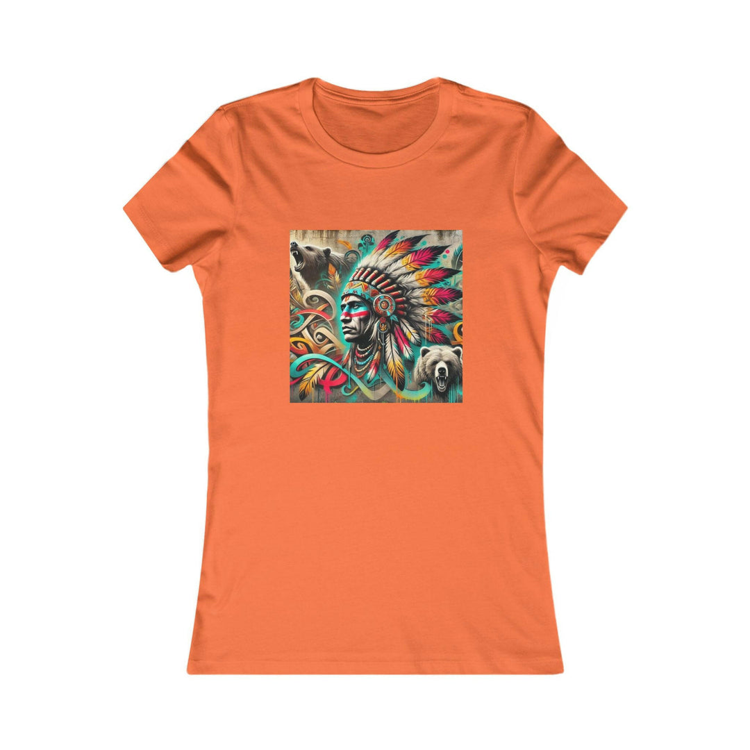 Tribal guardian design on indigenous women's tee for unique style and cultural flair (Keywords: Tribal guardian, indigenous, women's tee)