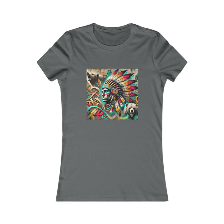 Tribal guardian design on indigenous women's tee for unique style and cultural flair (Keywords: Tribal guardian, indigenous, women's tee)