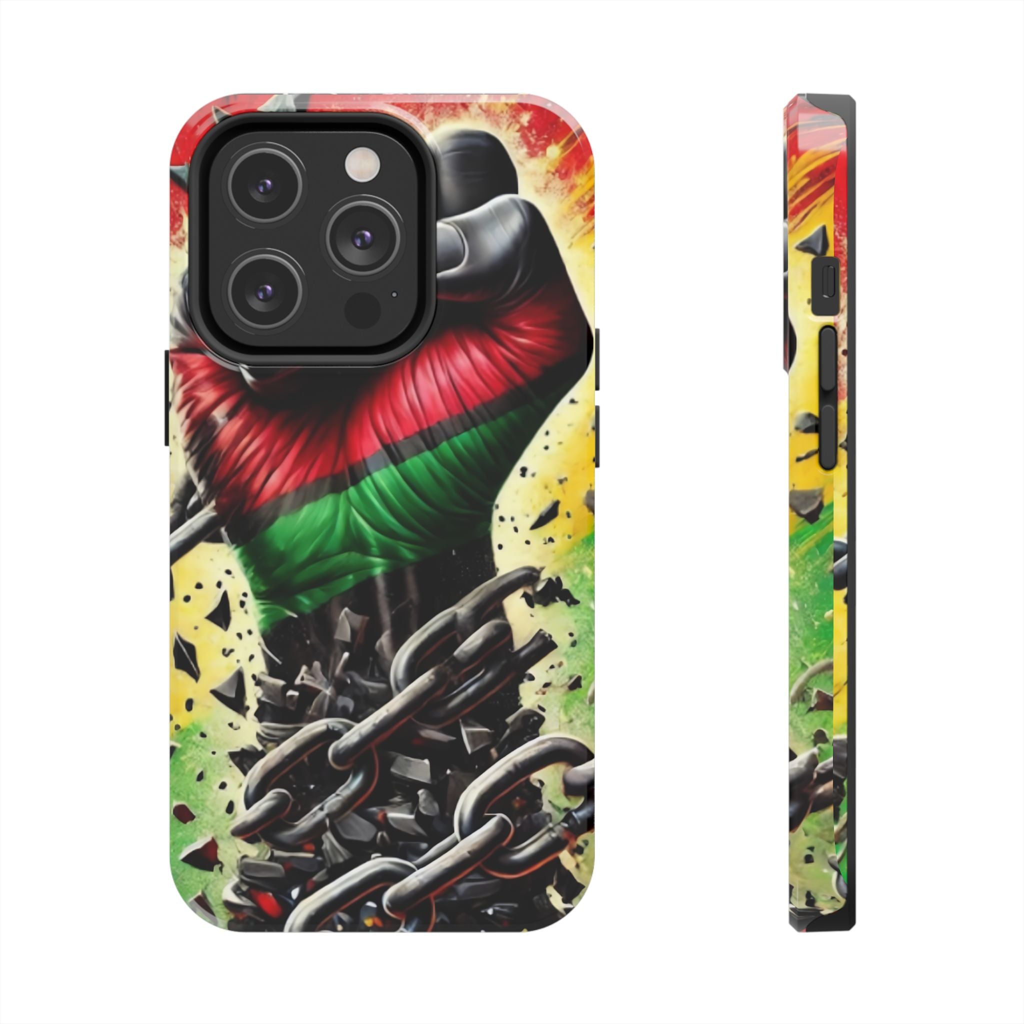 Raised Fist Black Empowerment Phone Case – Melanin Power Protection for iPhone & Samsung