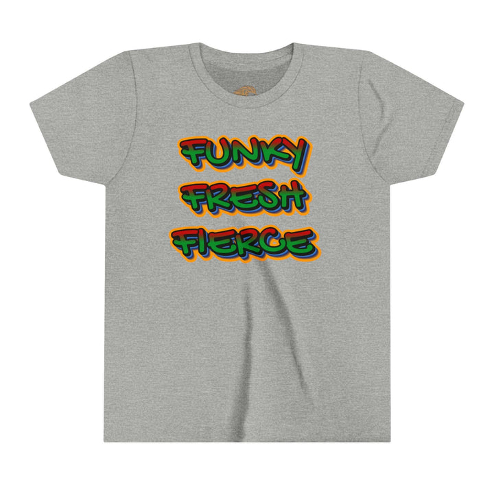 Youth Tee - Funky Fresh Fierce Graphic Statement Shirt - MKCM Modern Designs