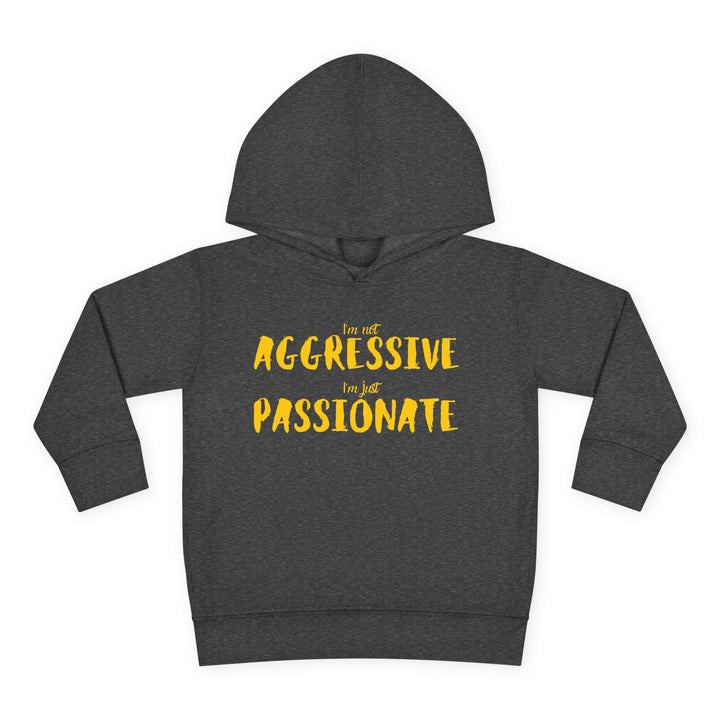 Passionate toddler hoodie breaking stereotypes in fashion for kids