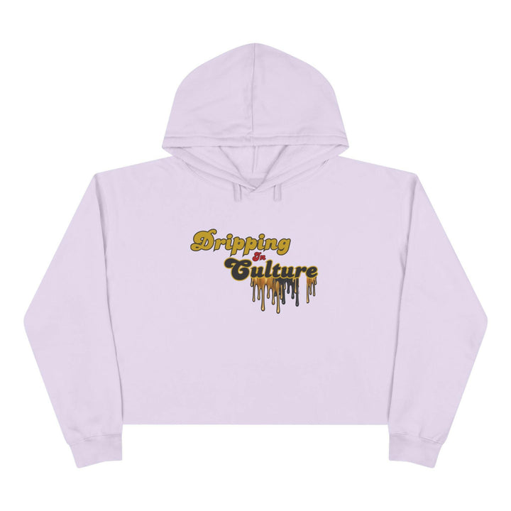 Dripping in Culture Crop Hoodie - MKCM Modern Designs