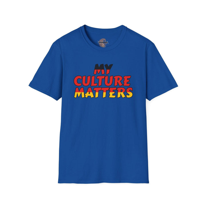 Native American "My Culture Matters" T-Shirt.