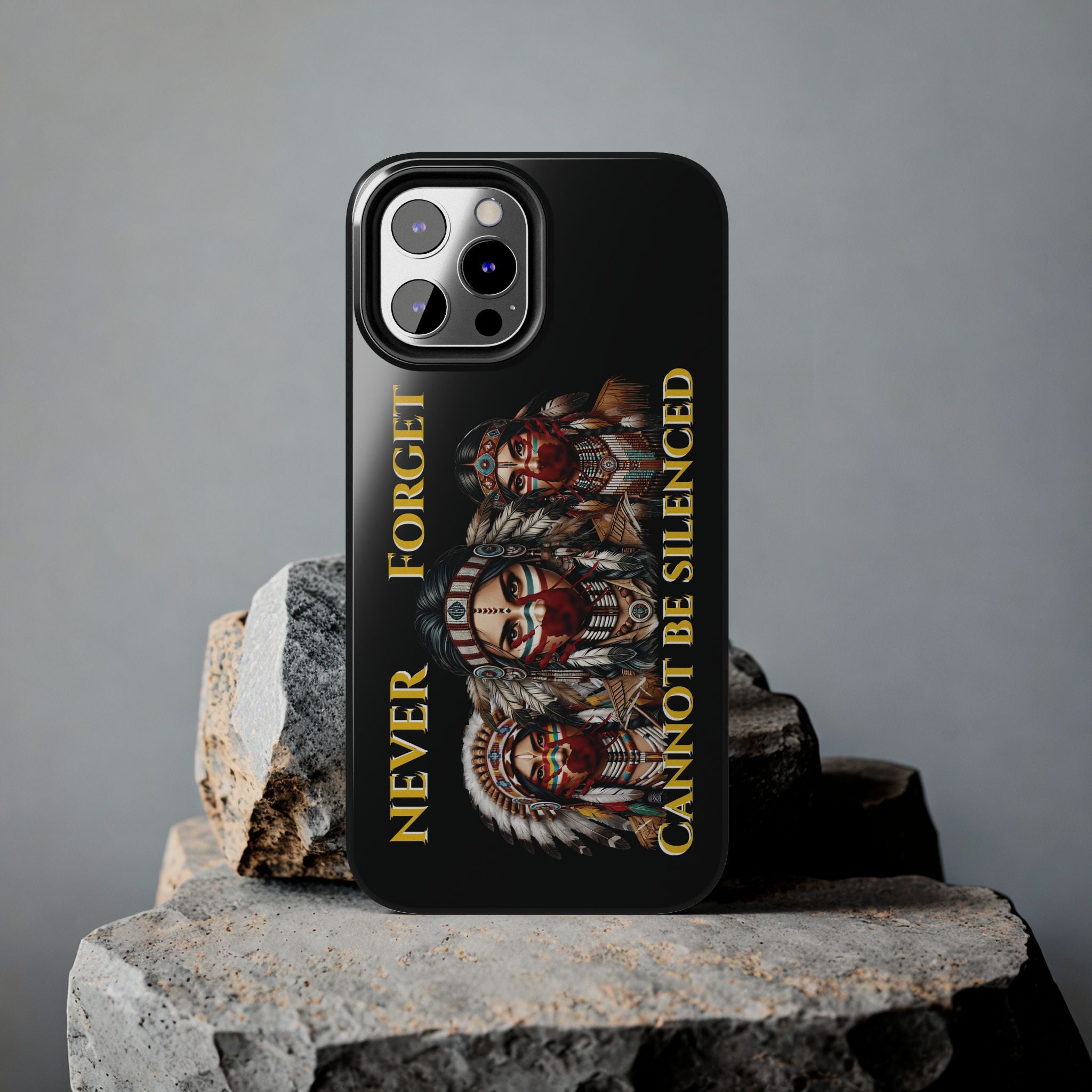 MMIW Awareness Tough Phone Case – Honor Missing Indigenous Women | iPhone & Samsung