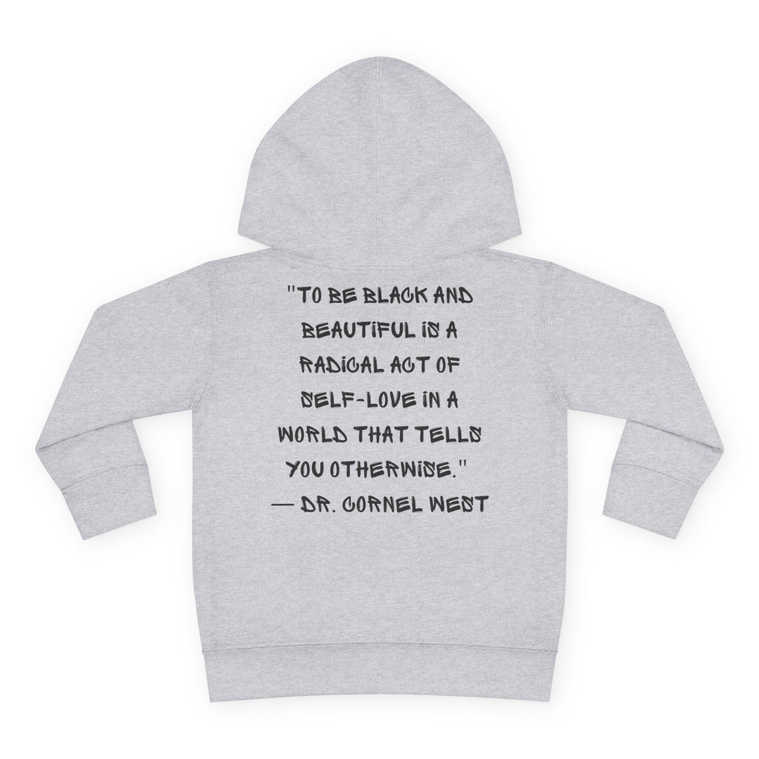 'Unapologetically Black' Toddler Hoodie