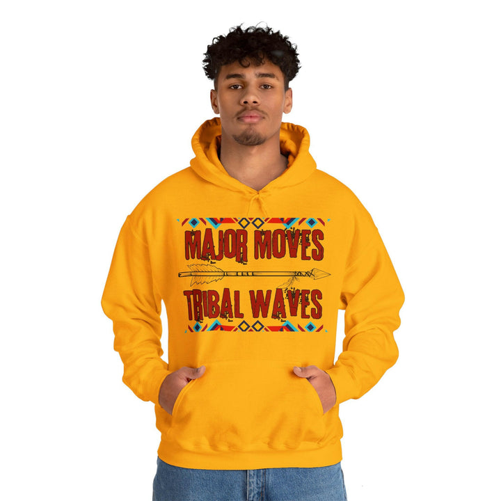 Major Moves Tribal Waves Unisex Hoodie - MKCM Modern Designs