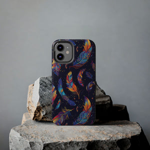 Native American Feather Tough Phone Case – Tribal Protection with Meaning for iPhone & Samsung