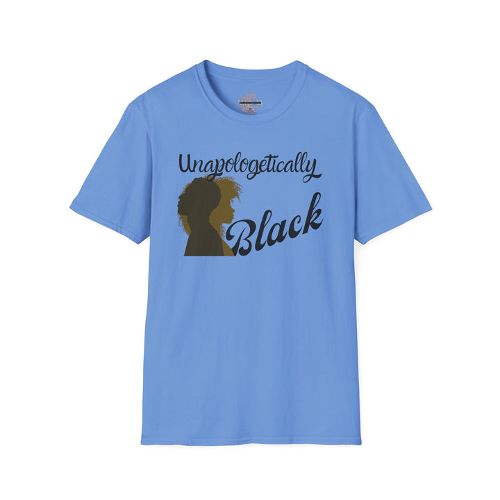 Empowerment-themed Unapologetically Black tee promoting unity and pride