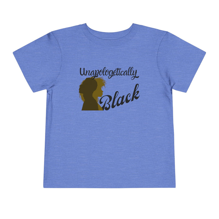 Empower your toddler with our unapologetically black pride tee for unity and strength.