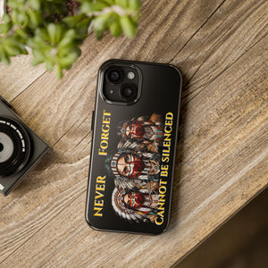 MMIW Awareness Tough Phone Case – Honor Missing Indigenous Women | iPhone & Samsung