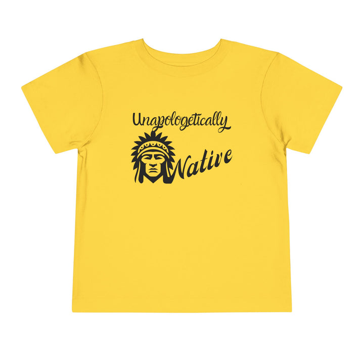 Unapologetically Native toddler tee - fashionable, culturally-inspired, comfortable